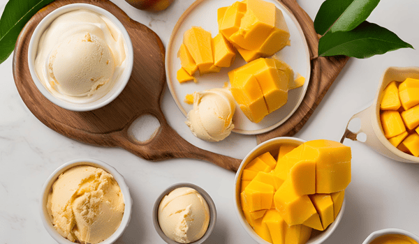 Propitious Mango Ice Cream