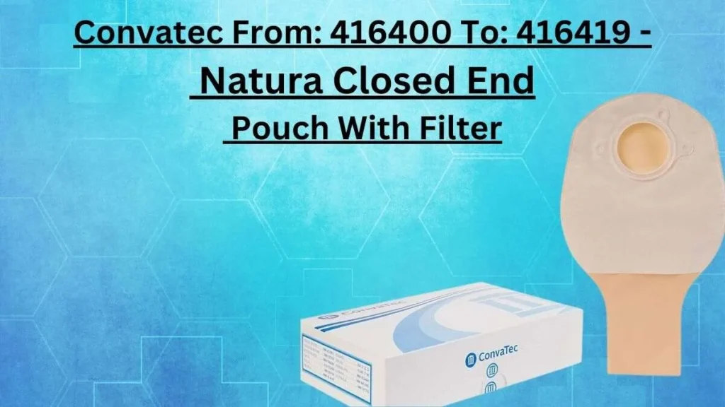 Convatec Natura Closed-End Pouch with Filter